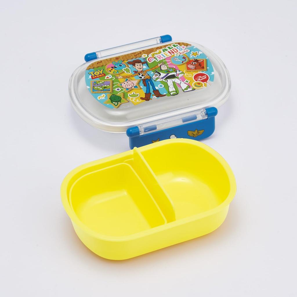 Skater Soft Lunch Single 360ml Hergestellt in Spülmaschine und Mikrowelle Disney Toy Story 26 Kinderbox, Etage, Fassungsvermögen, Japan, Sicher, Design, QAF2BA-A