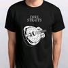 Rock Dire Straits Guitar Logo TSHIRT S M L XL XXL 3 4 XL Colours Black