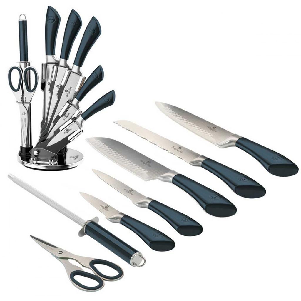 BERLINGER HAUS BH-2415 KNIFE SET IN STAND