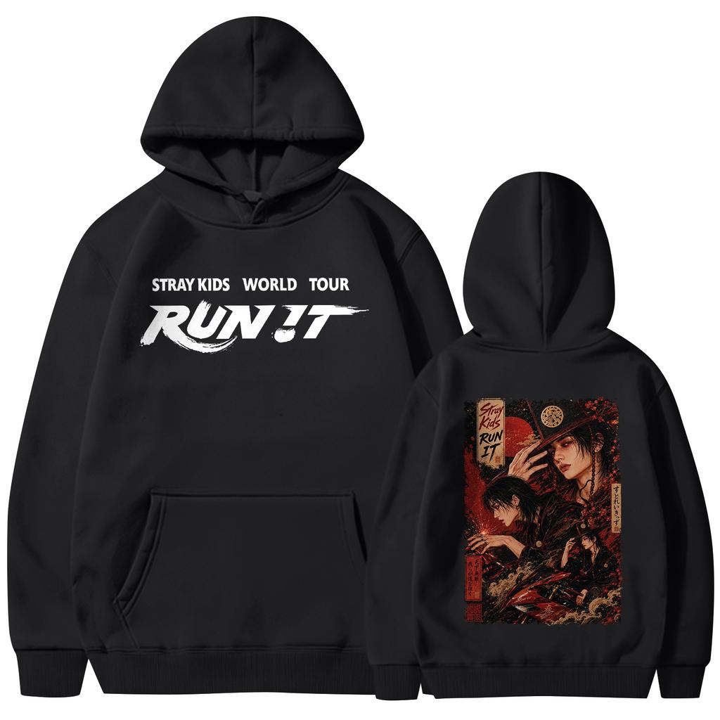 Women's Casual Long Sleeve Printed Hoodie with Fashion Design