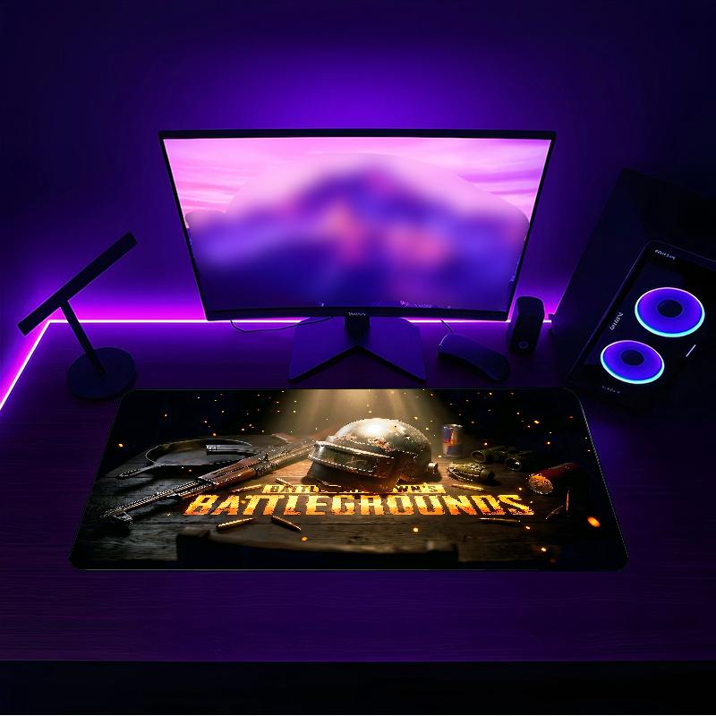 PUBG (32) Mauspad mit rutschfester Gummibasis, geeignet für Heimbüros und ein ideales Geschenk für Gamer