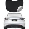 ZATOOTO Rear Windshield Sunshade For Toyota Camry 2018- Rear Windshield Sunshield Double Layer For Sunshade And Privacy Offer Great Visibility Sun
