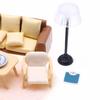 1/12 Scale Miniature Plastic Sofa For DollhouseS Living Room Photography Props And Model Displays
