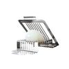 Stainless Steel Egg Slicers Multifunctional Heavy Duty Mushroom Slicers with Round Groove Easy Support Egg Cutter
