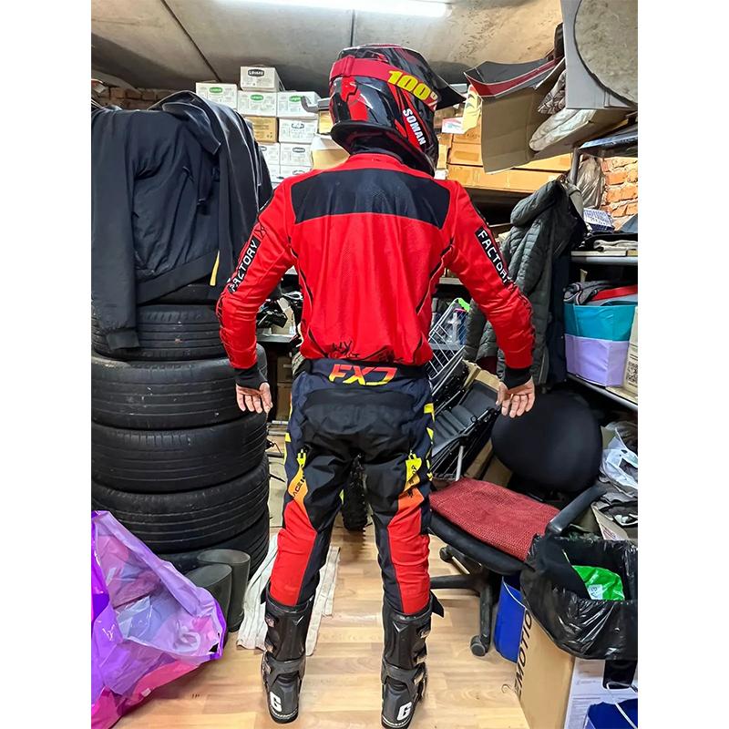 Crosskleding en broeken racepak Raceruitrusting Off-road MX Enduro MOTO Herensets Dames Mountain Downhill Motorcombo