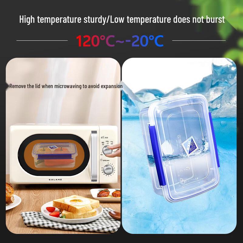 ZISIZ Plastic Commercial Food Storage Container