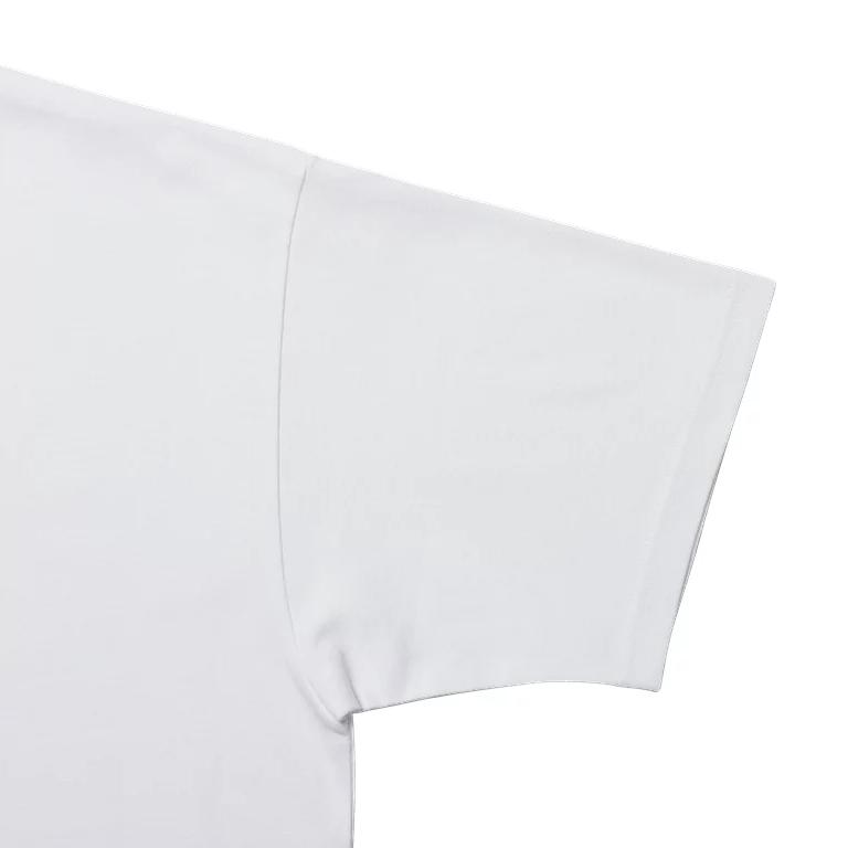 Onitsuka Tiger Graphic Tee Series Round Neck Comfortable Casual Short Sleeve T-Shirt Unisex Tops White 2183B377-100