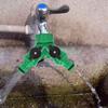 2 Stück G3/4 PNTY DN20 3-Wege Wasserverteiler T-Stück Verbinder Adapter Ventil mit Schaltern Gartengerät
