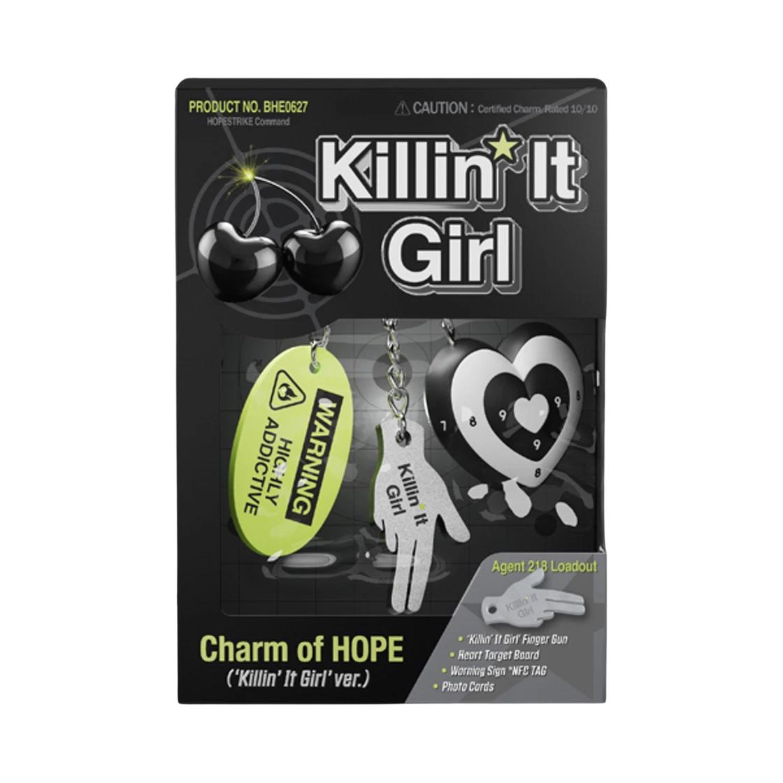 BTS J-Hope Single Killin  It Girl Charm of Hope ONE SIZE