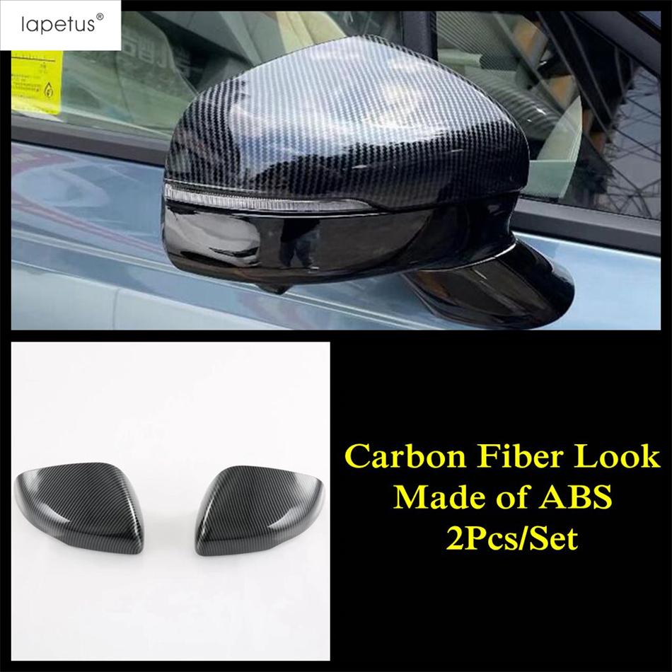 Car Rearview Mirror Shell / Door Handle Bowl Cover Trim For Kia Sorento MQ4 ABS Chrome / Carbon Fiber Accessories