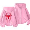 Kids Hooded Pullover Long Sleeve Jacket Trendy Outerwear for Boys and Girls