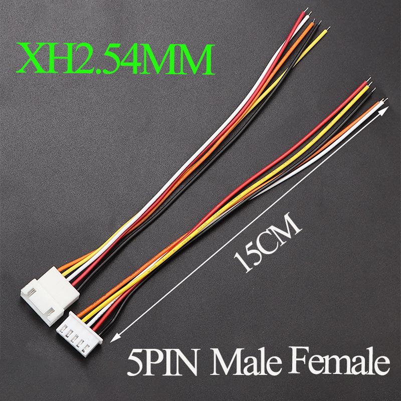 1Pair PH 2.0mm XH2.54MM  2/3/4/5/6 Pin  Female Male Plug / PH2.0 XH2.54MM   Terminal Socket Wires Cables Connector 26AWG 15CM
