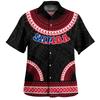 Vintage Fashion 3D Polynesian Samoa Flag Print Shirts For Men Samoa Emblem Graphic Shirts & Blouses Kid Streetwear Short Shirts