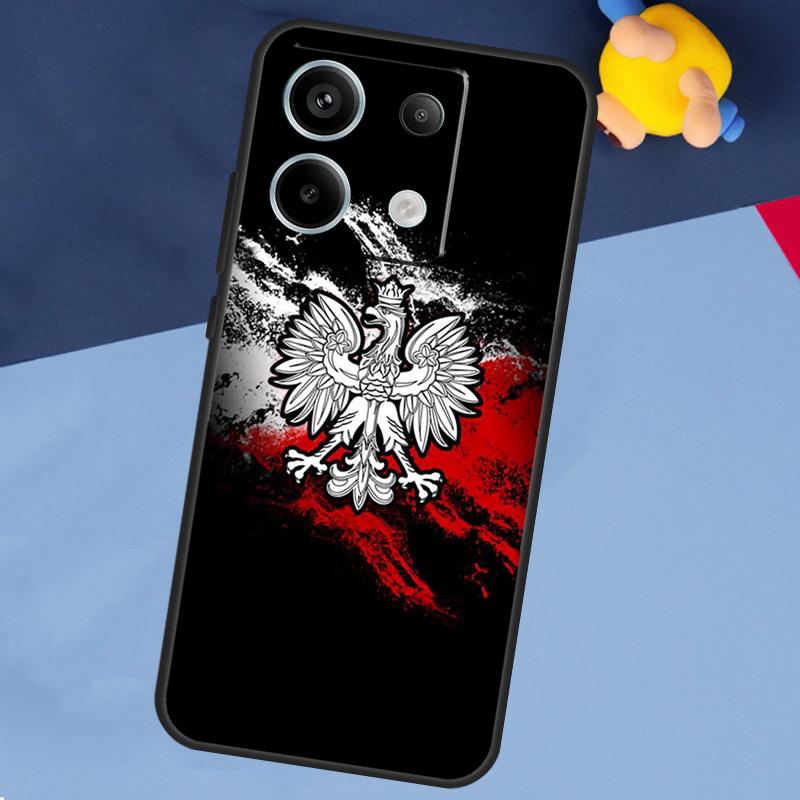 Poland Polish Flag Phone Case For Xiaomi Redmi Note 13 11 9 10 12 Pro Plus 9S 10S 11S 12S 9C 10C 12C 13C Cover