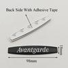 3D Metal Car Sticker Logo Avantgarde Emblem Fender Side Badge For Mercedes benz W210 W211 W203 W204 W205 W212 W213 Accessories