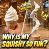 Funny Retractable Toy 3D Printed Extendable Prank Toy Telescopic Ice Cream Toy  Cosplay