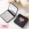 Portable Double-Sided HD Makeup Mirror - Mini Folding Handheld Square Mirror