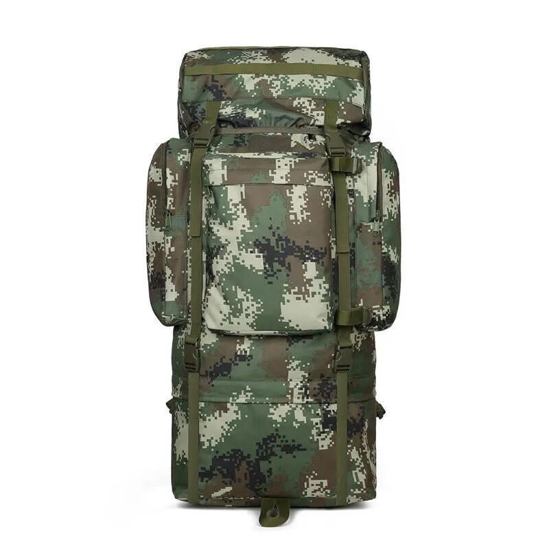 Naiqi 110L Large Capacity Camouflage Outdoor Backpack