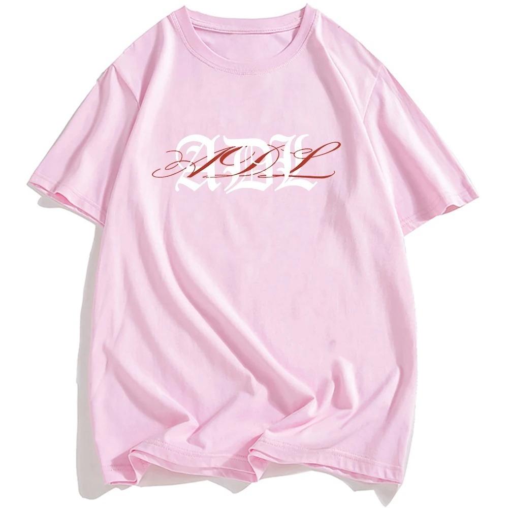 Short Sleeve Summer Cotton Tshirt Yeat ADL Logo Tee Rapper Design Graphic Printing Tshirt Oneck Loose Casual Unisex Streetwear