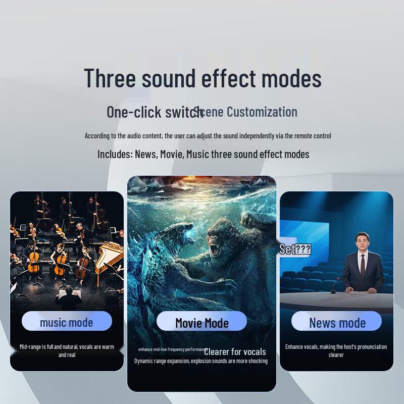 SANSUI Dolby Soundbar Home Theater KTV System