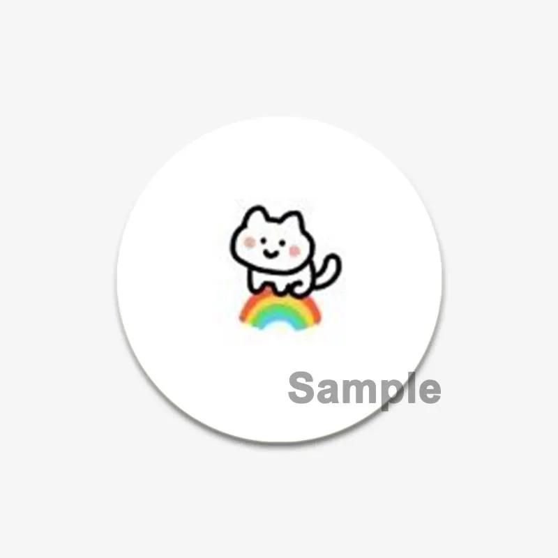 32/44/58mm Cartoon Animal Simple Drawing Badges Frog/ Cat/Squirrel/Lizard, Duck Art Brooch Backpack Decor Accessories Gifts Pins