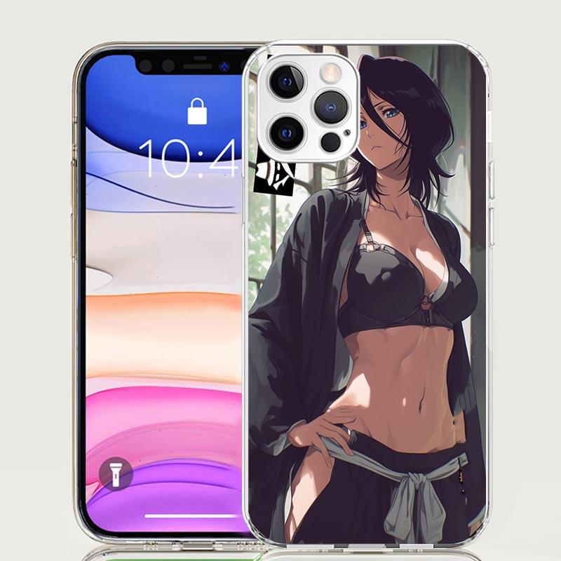 Bleach Kuchiki Rukia Phone Case For iPhone 17 Air 16 15 Plus 11 14 Pro Max 13 Mini 12 7 8 + SE Pattern Art Customized Cover 17 A