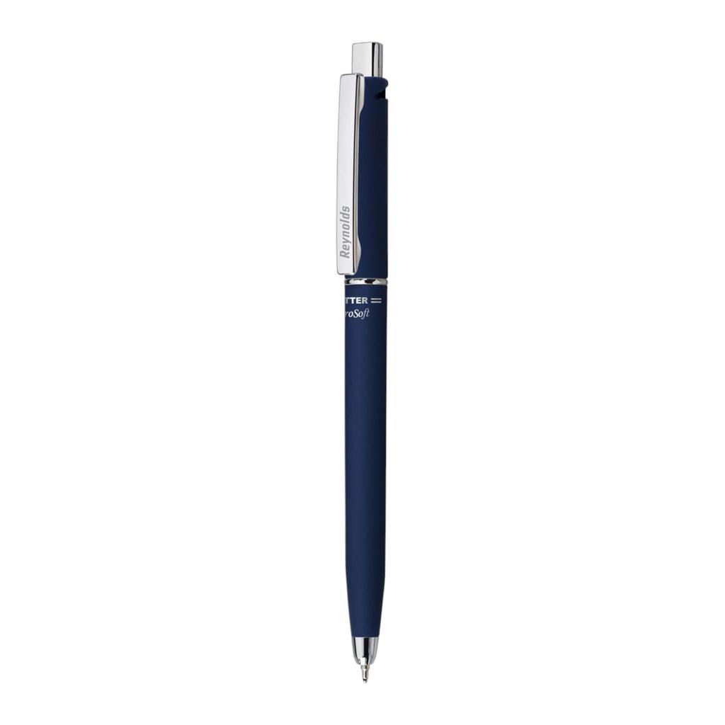 Reynolds Jetter Aerosoft Ball Pen Set Of 1 ( 5 PENS Blue )Ink 0.7 mm Tip Smooth Writing Pens For Office School Home Use