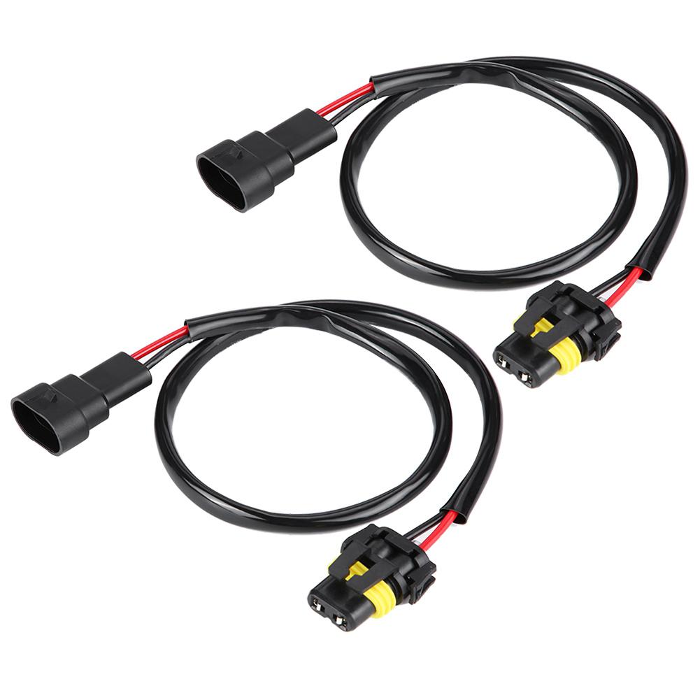 2 Stück 9005 9006 Sockel Kabelbaum Scheinwerfer Nebelscheinwerfer Umrüstadapterkabel