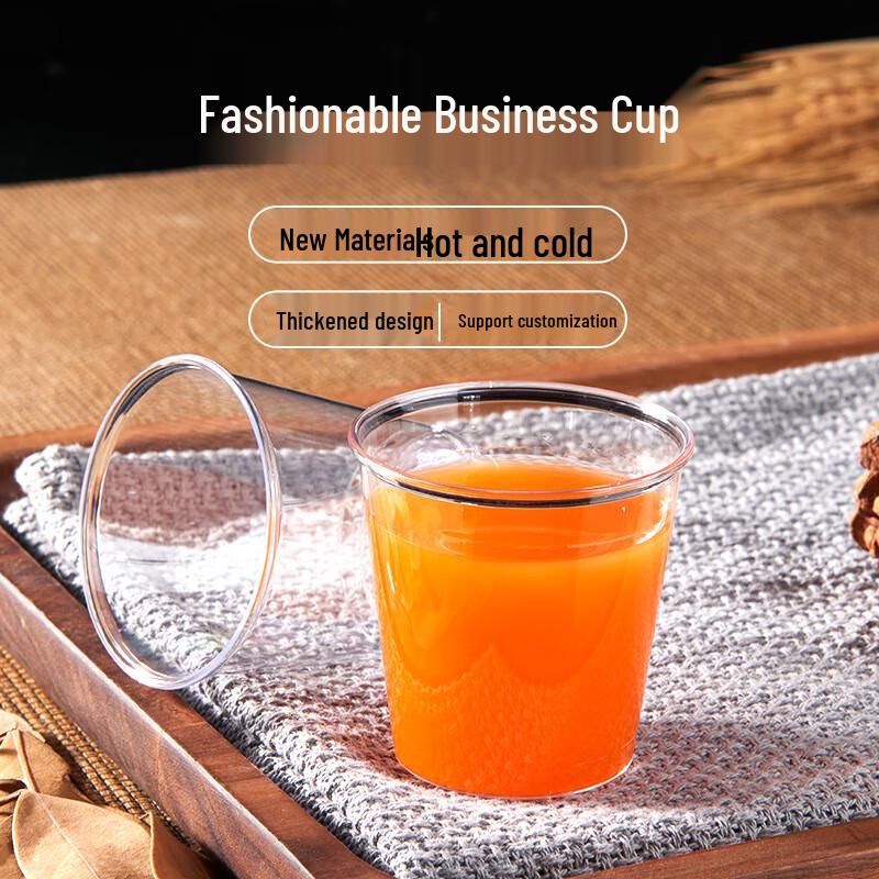 Jianlv Einweg-Frosted-Kristallbecher