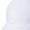ANEW GOLF Uni Black Finish Punching Cap_Wh