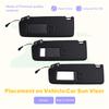 ABLZ-Front Sun Visor Panel With Makeup Mirror For VW Golf 7 MK7 Gti Superb3 Car Sunshield Accessories 5G08575515G0857552