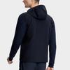 FILA 2023 Autumn New Long Sleeve Knitted Hoodie Zipper Jacket Men jackets Deep-Black A11M331706F-BK