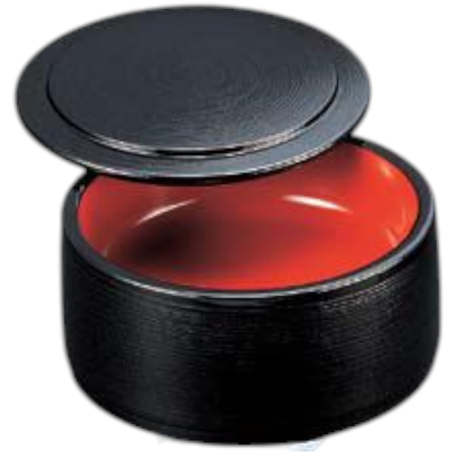 

Sushi Plate Chirashi Sushi Mini Black Hagakeme Made in Japan J-kitchens (Sushi Oke, Oke) 4-inch Oke, Pattern,