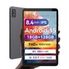 Mini Pad Android 15 Tablet with IPS Display UNISOC T620 CPU 18GB RAM 128GB ROM 5000mAh Compatible Google Cast Voice Assistant Support 8.4-inch FHD+
