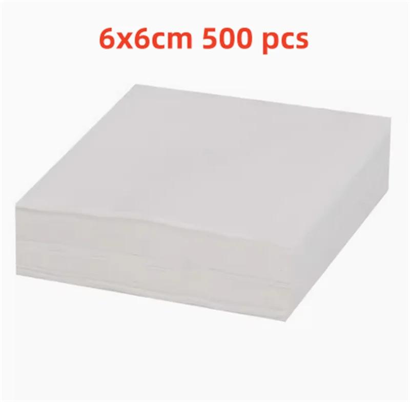 500 buc suqare rotund alb chifle de bambus pentru aburi Căptușeală din hârtie Covoraș antiaderent pentru cuptor Hârtie pentru grătar pentru grătar Hârtie de copt pentru hamburger