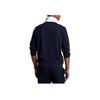 Polo Ralph Lauren Small Pony Logo Embroidered Round Neck Fleece Sweatshirt Men sweatshirt Navy-Blue MNPOKNI16820467-400