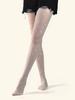 1 Pair Thin Silk Stockings Polka Dot Star Jacquard Pantyhose Sexy Anti-hook Silk Female Socks