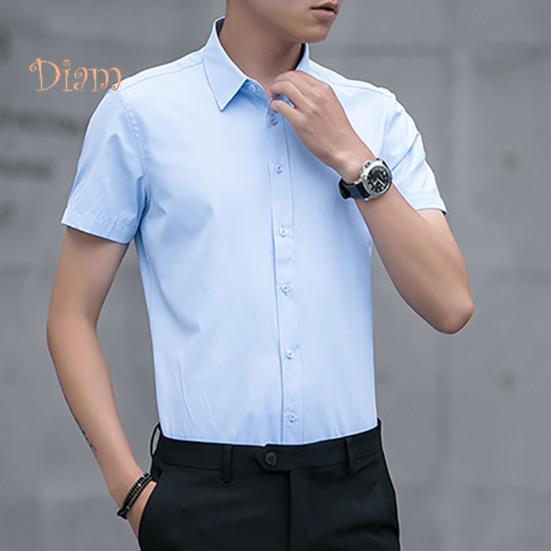 Daydreamer Men Shirt Lapel Short Sleeve 