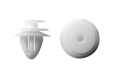 Boston BC5306 Auto Parts Trim Clips, White, 10 Per Bag