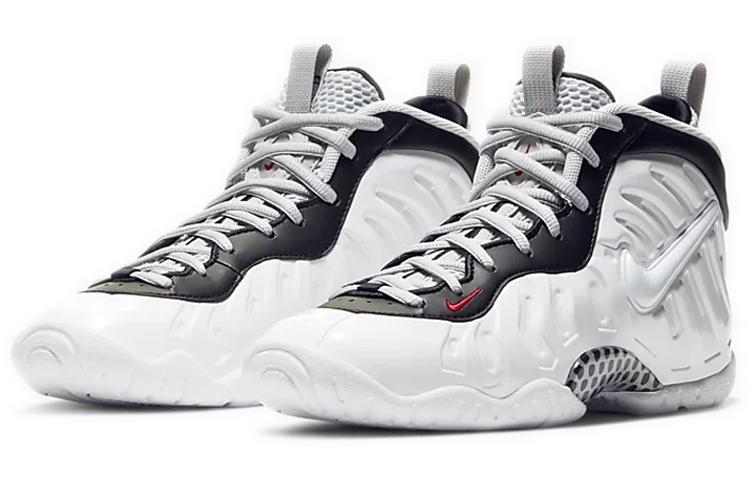 Nike Air Foamposite Pro White Black University Red GS 644792-103
