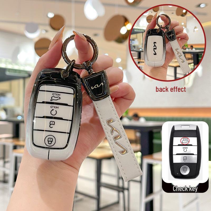 Kia Huanchi KX3/K4/KX5/KX7 2023 Intelligente Metall-Autoschlüsselhülle