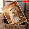 Halloween pearl painting art kit handmade diy fall floral ghost home decorations