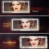60 LED Car Sun Visor Mirror Rechargeable Makeup Mirror w/ 3Light Modes Universal
