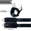 2Pcs Wristband Buckle Hand Strap Fitness Accessory for Arm Workout Training Resistance Rope Exercise Equipment
