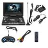7.8 Inch VCD CD MP3 DVD Player Portable HD TV Home Car DVD Player USB SD Cards RCA TV Portatil Cable Game 16:9 Rotate LCD Screen
