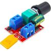 Mini PWM DC Motor Speed Controller, DC 3V 6V 12V 24V 35V 5A Speed Control Switch Small LED Dimmer