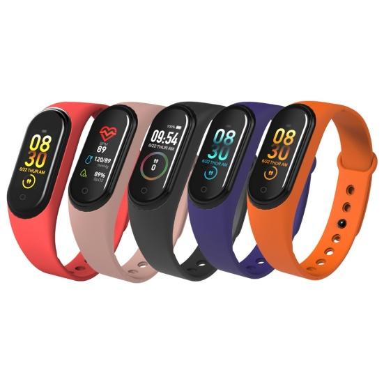 M4-WK Sleep Heart Rate Monitoring Step Counter Bluetooth-compatible Sport Smart Bracelet