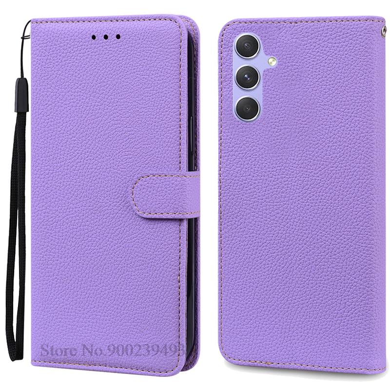 A35 5G Case For Samsung Galaxy A35 Case Leather Wallet Flip Case For Samsung Galaxy A35 5G Cover Coque Fundas Shell Etui