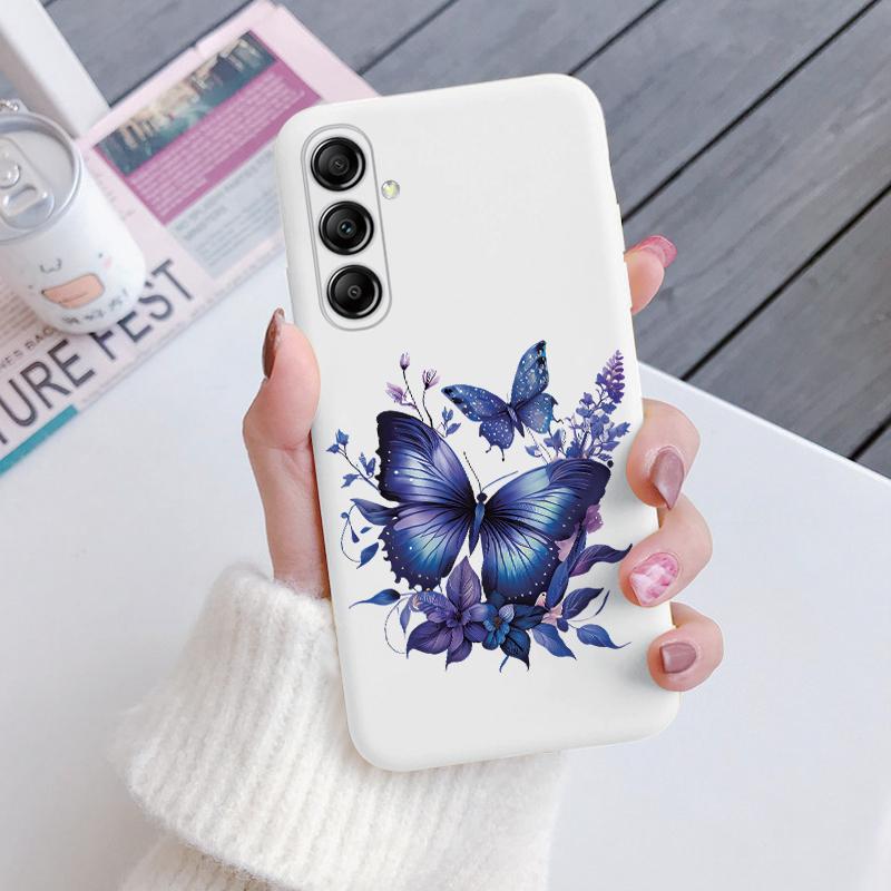 

Для Samsung Galaxy S23 FE Чехол Мягкий Силиконовый Задняя Крышка Мультяшный Узор Fundas Для Samsung S 23 FE Coque S24 S25 Цветочки Ракушка Samsung S23