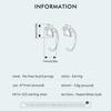 WOSTU Authentic 925 Sterling Silver Minimalist Pet Paw Stud Earrings Animal Hypoallergenic Earrings for Women Girls Jewelry Gift